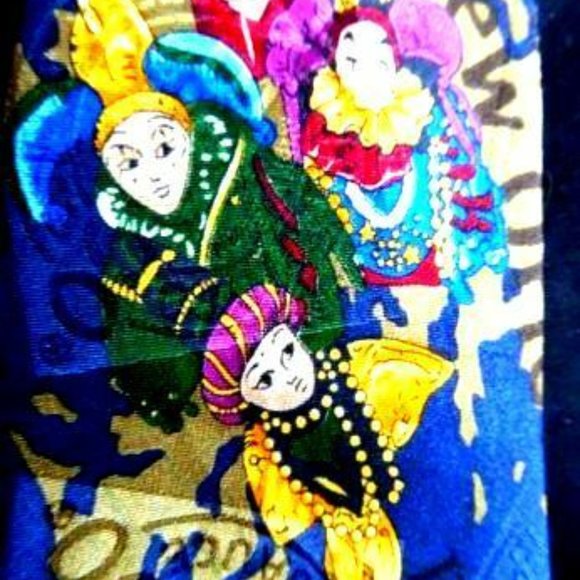 TABASCO New Orleans Neck Tie Mardi Gras - Picture 4 of 6